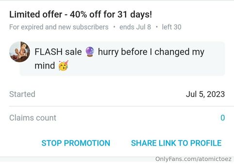 atomictoez Naakte Lekken OnlyFans Foto 8