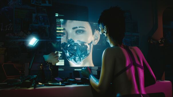 cyberpunk Naakte Lekken OnlyFans Foto 30