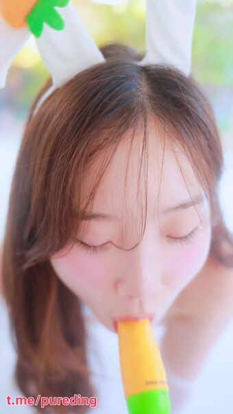 Pureding 퓨딩 Naakte Lekken OnlyFans Foto 76