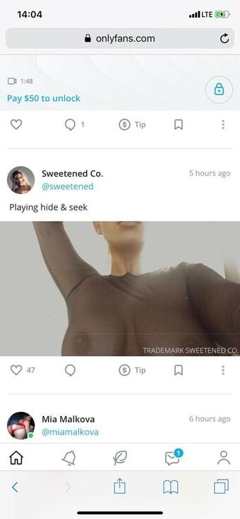 Sweetened Naakte Lekken OnlyFans Foto 9