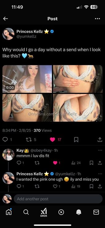 yumkellz Naakte Lekken OnlyFans Foto 5